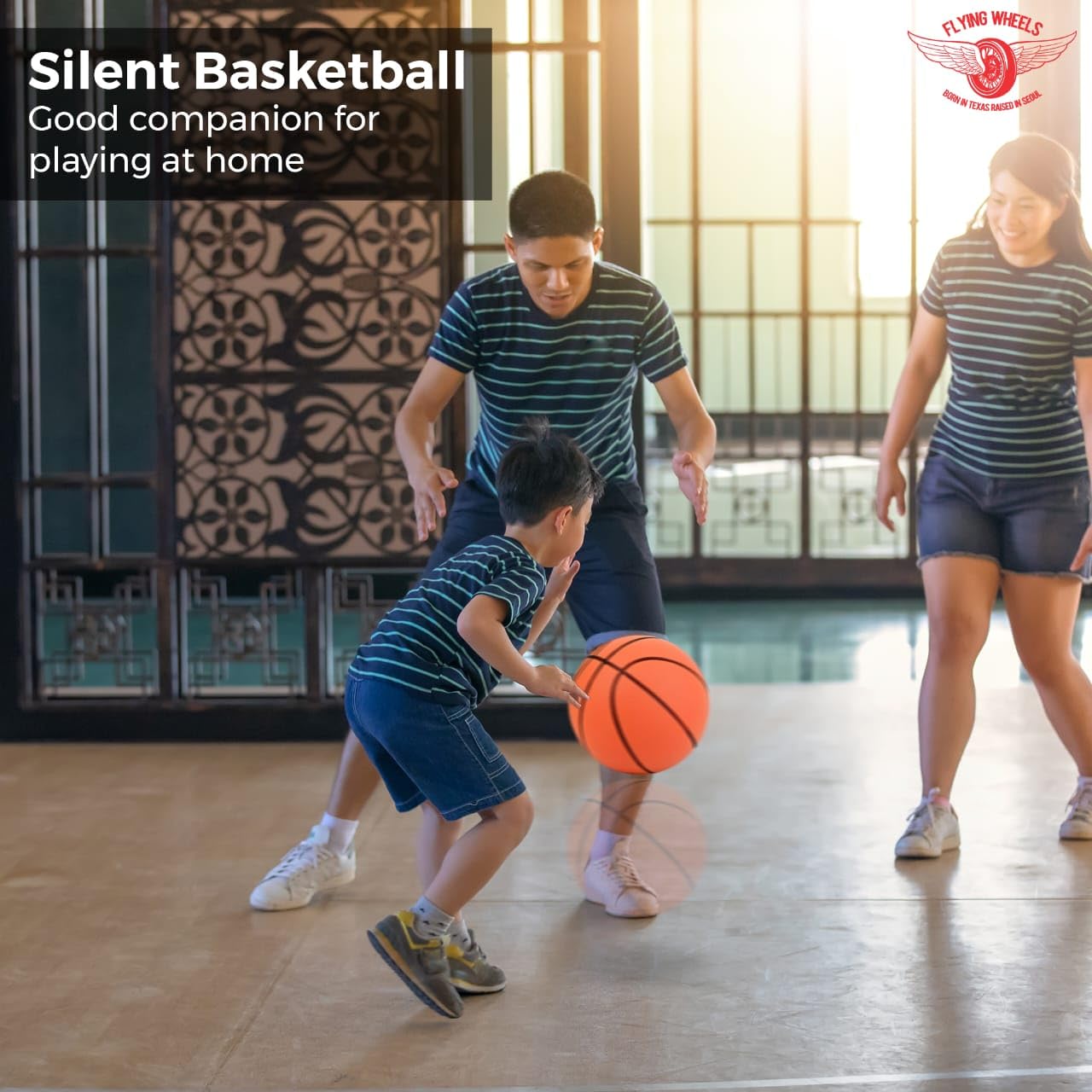 QUIET HOOPER Silent Basketball Size 7